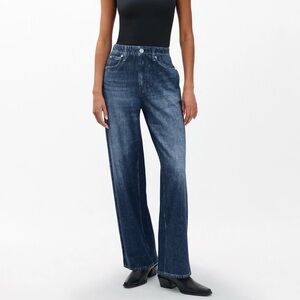 NWT Rag & Bone Miramar Wide-Leg Pants in Petra